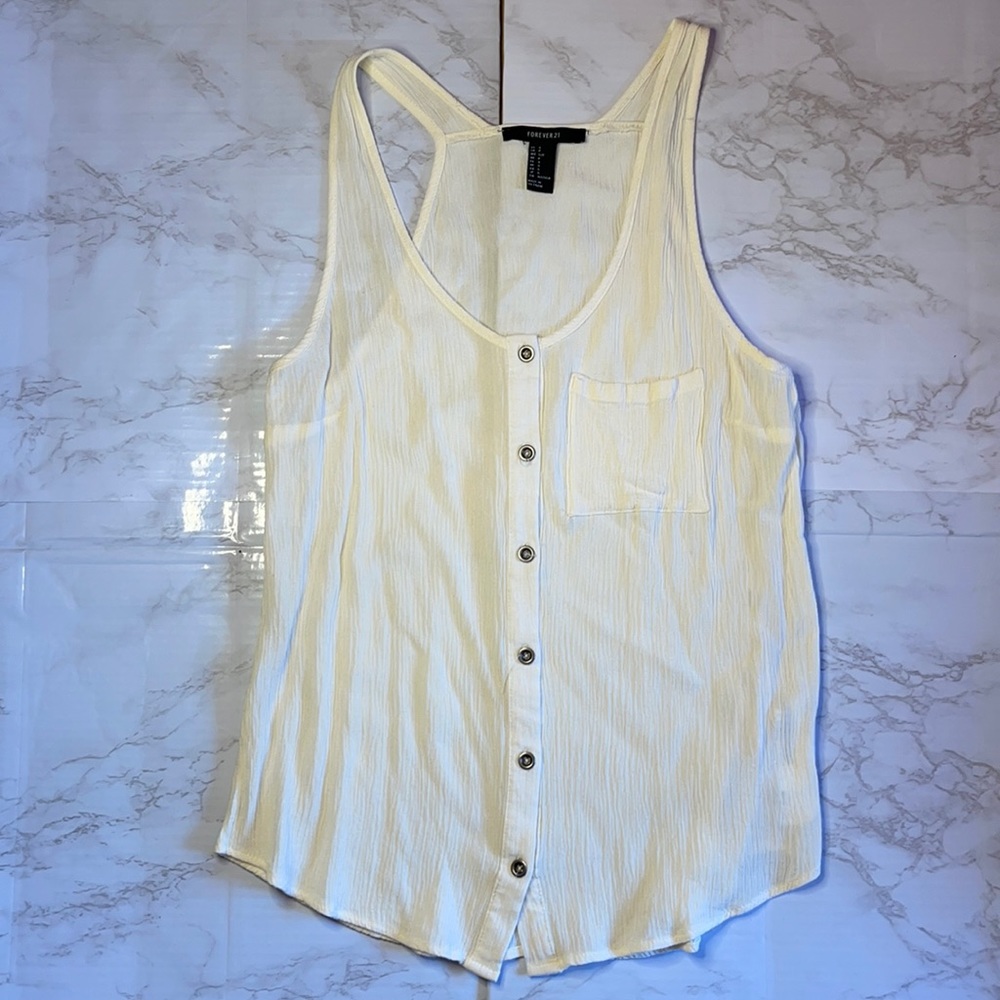 Forever 21 - Button Down Tank